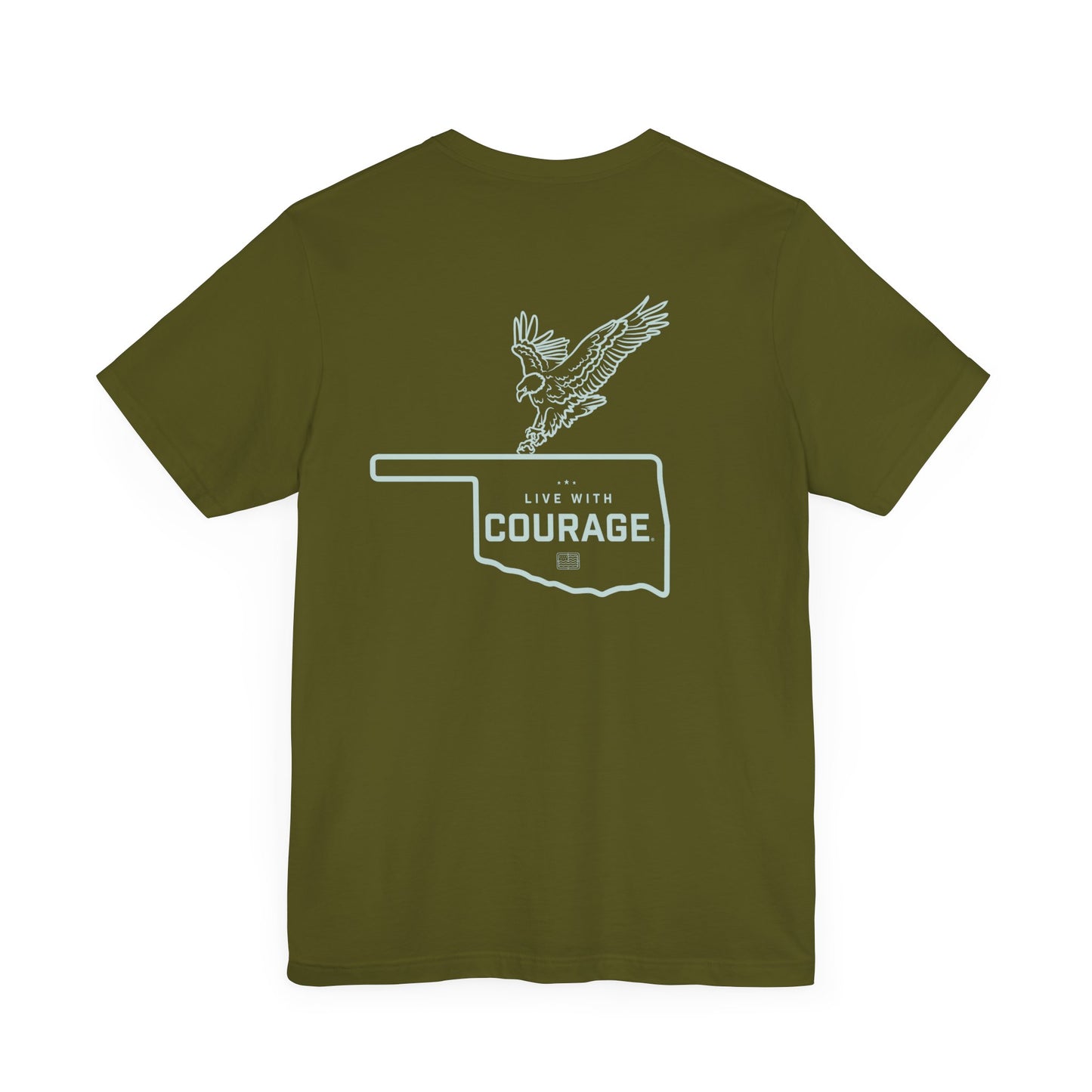 Oklahoma, The Sooner State Unisex Short Sleeve Tee
