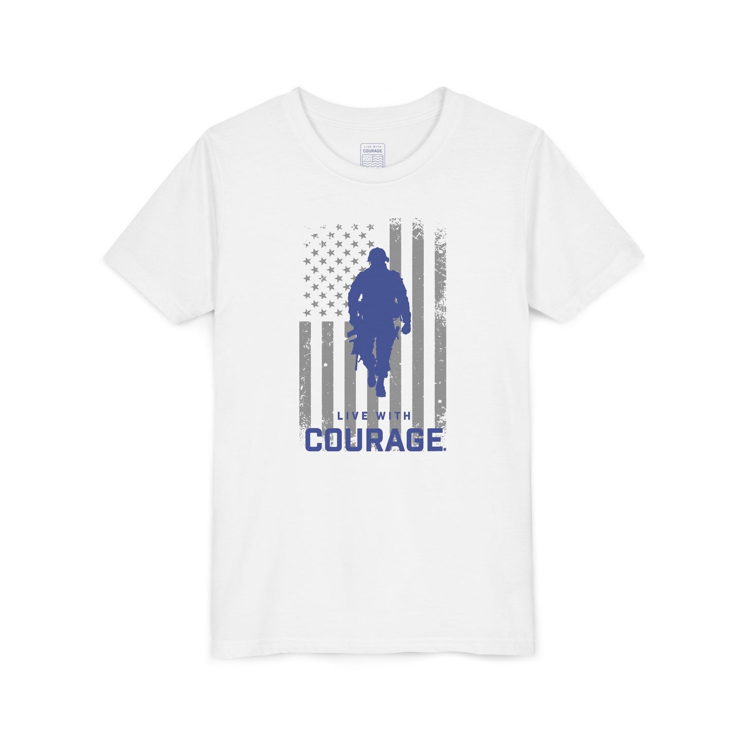 Youth Heroic Soldier Unisex Short Sleeve Tee