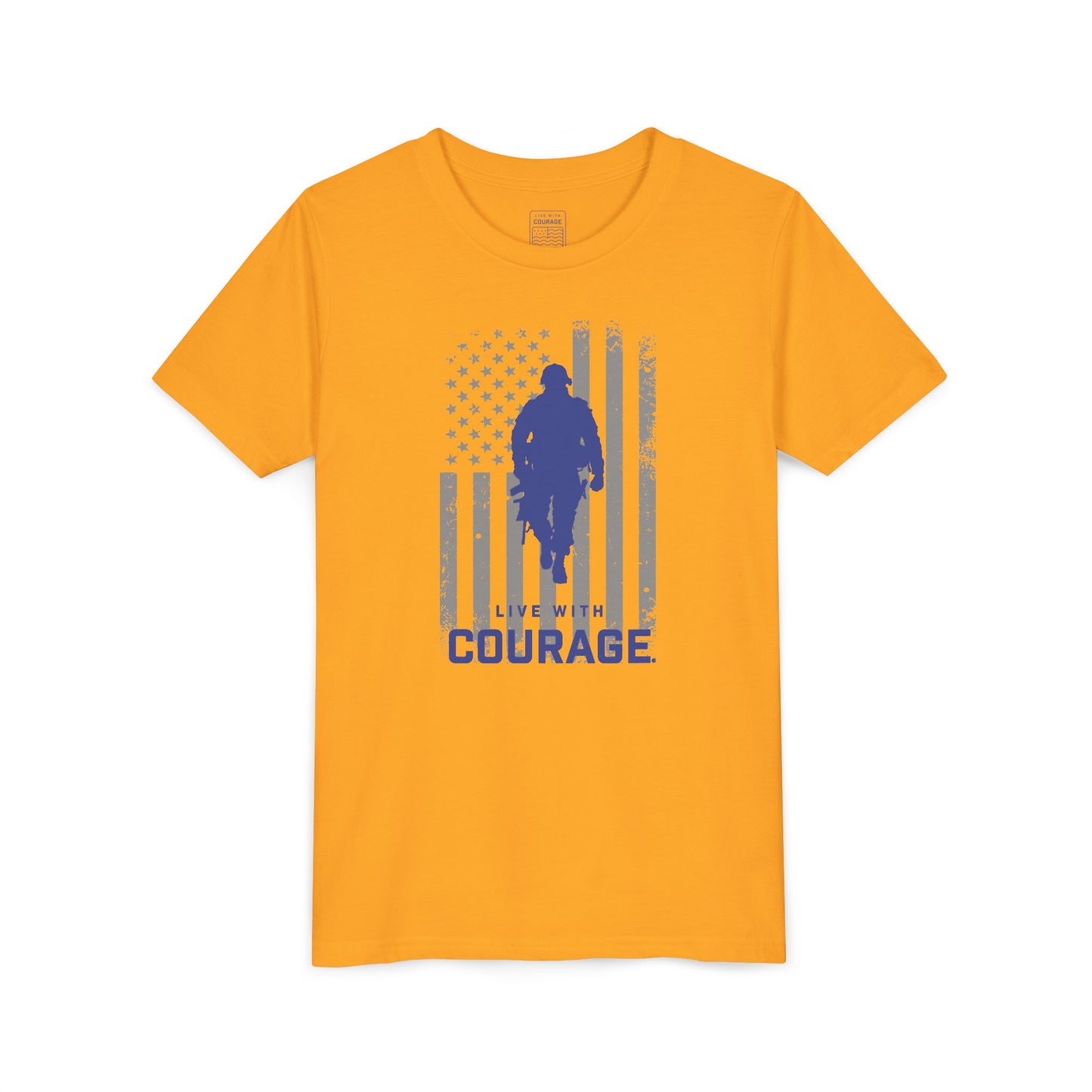 Youth Heroic Soldier Unisex Short Sleeve Tee
