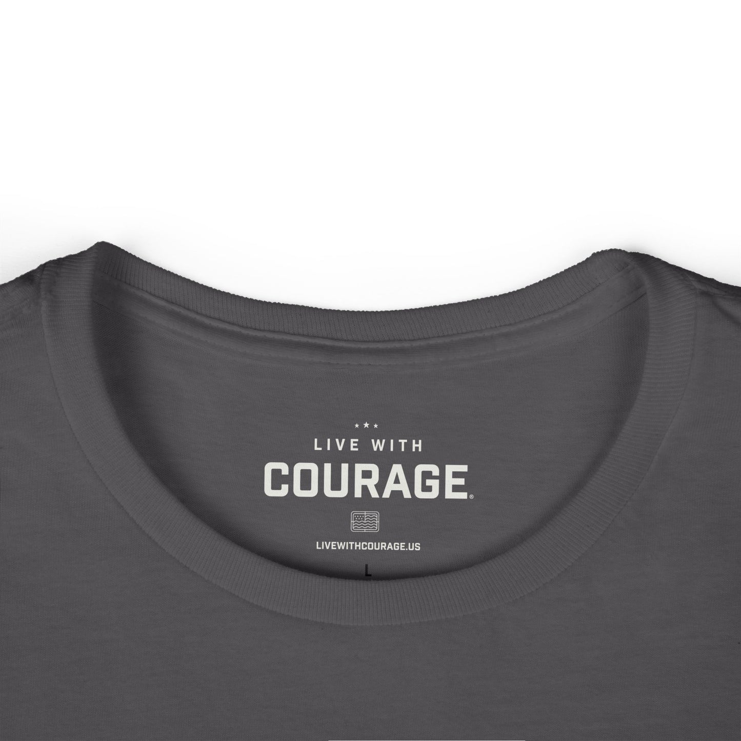 Live With Courage® Icon Women's Softstyle Tee