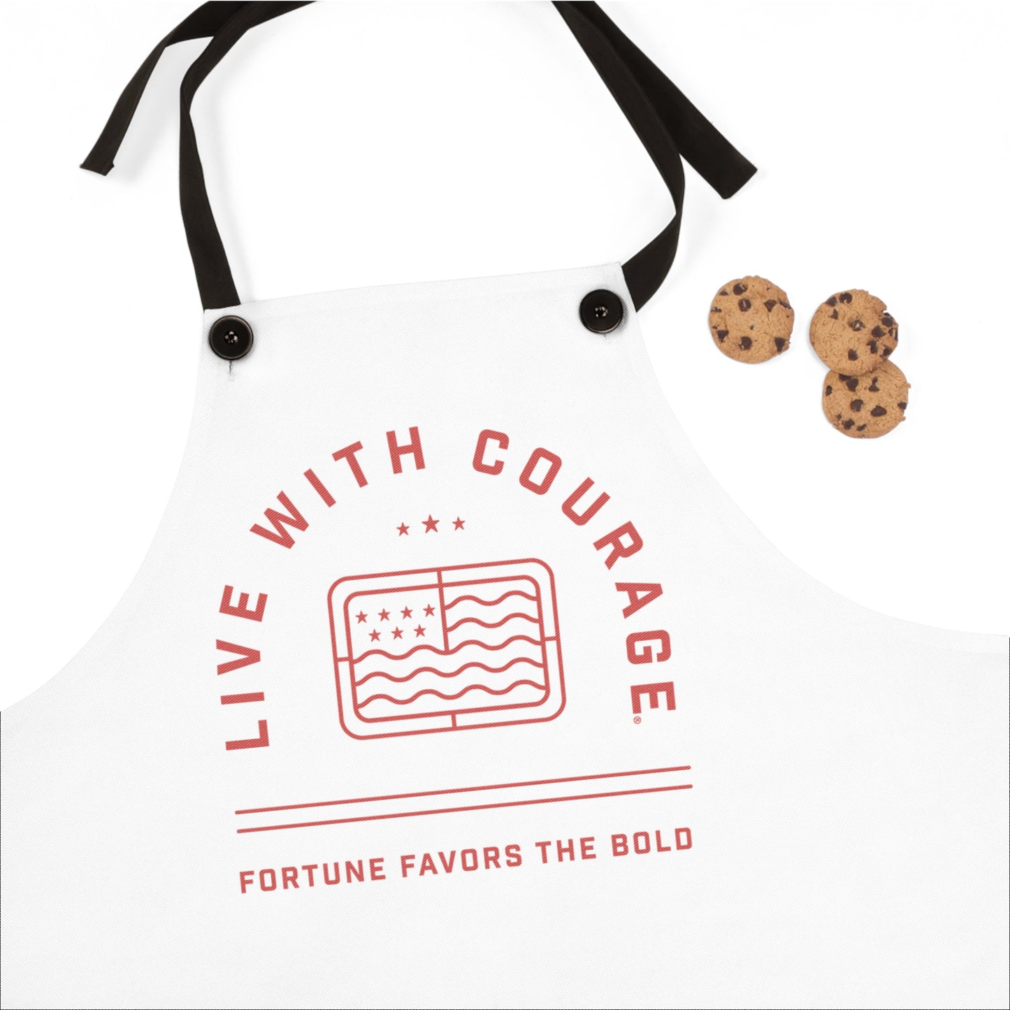 Live With Courage®  Apron - Calling all cooks!