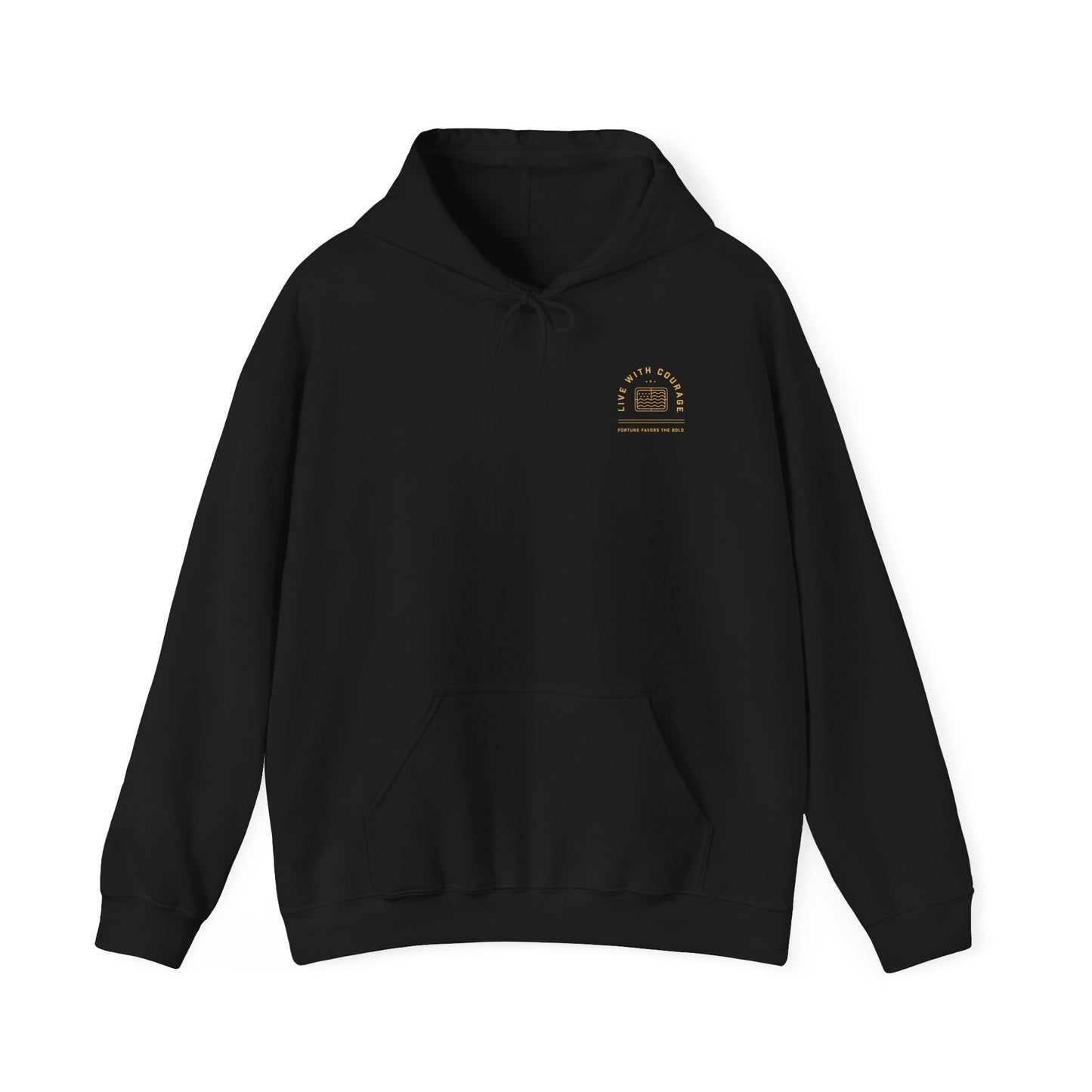 Fortune Favors the Bold Unisex Heavy Blend™ Hooded Sweatshirt