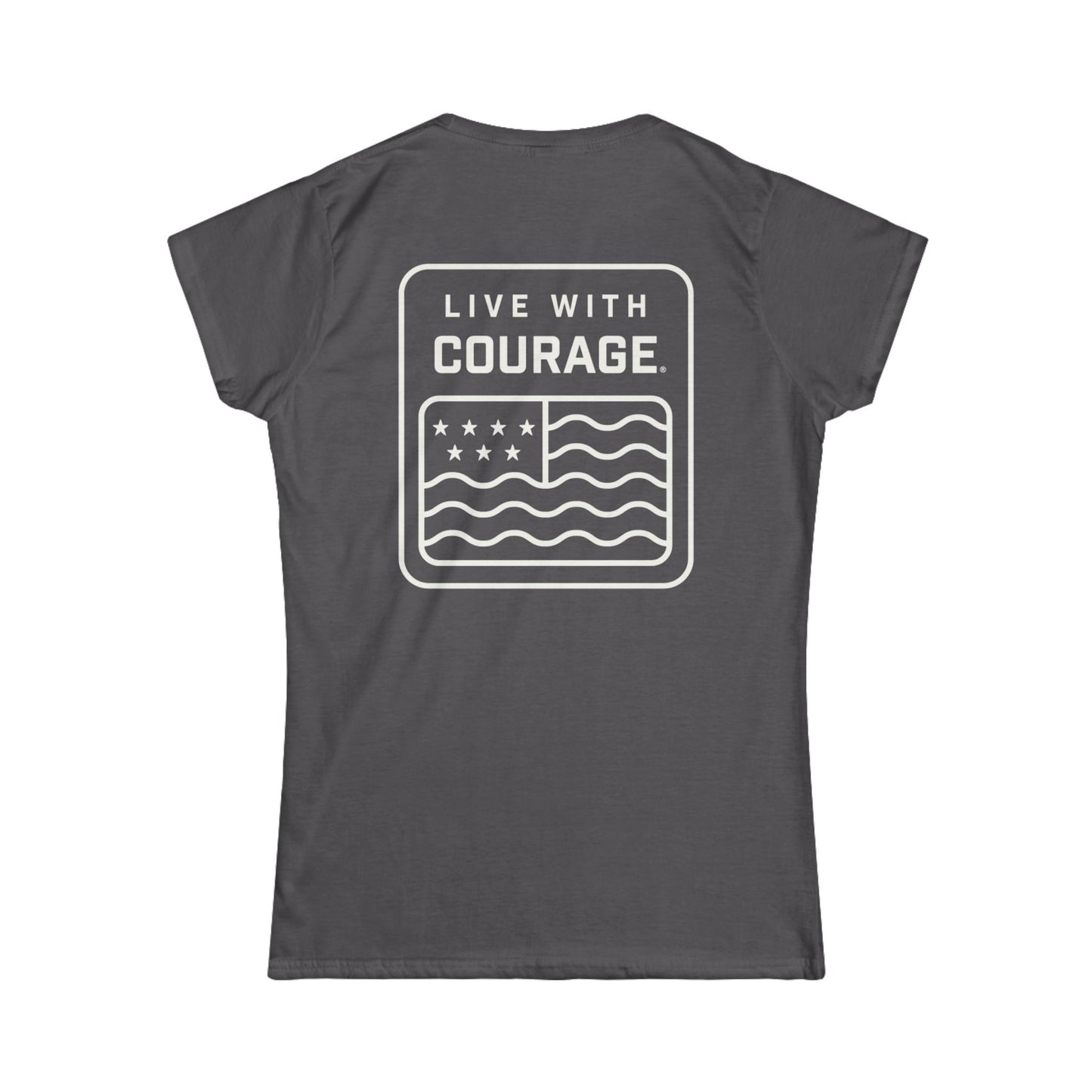 Live With Courage® Icon Women's Softstyle Tee