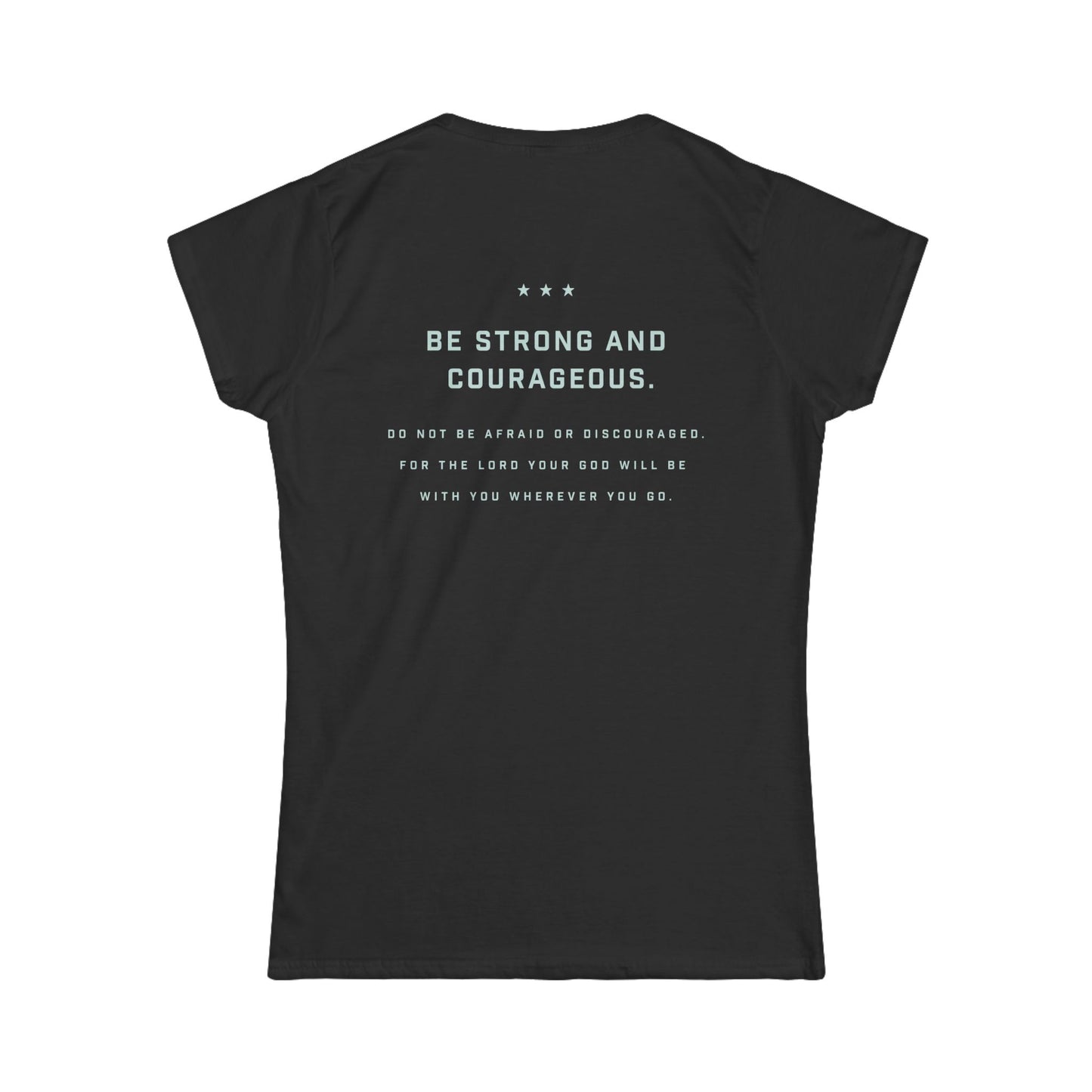 Joshua 1:9 Women's Softstyle Tee