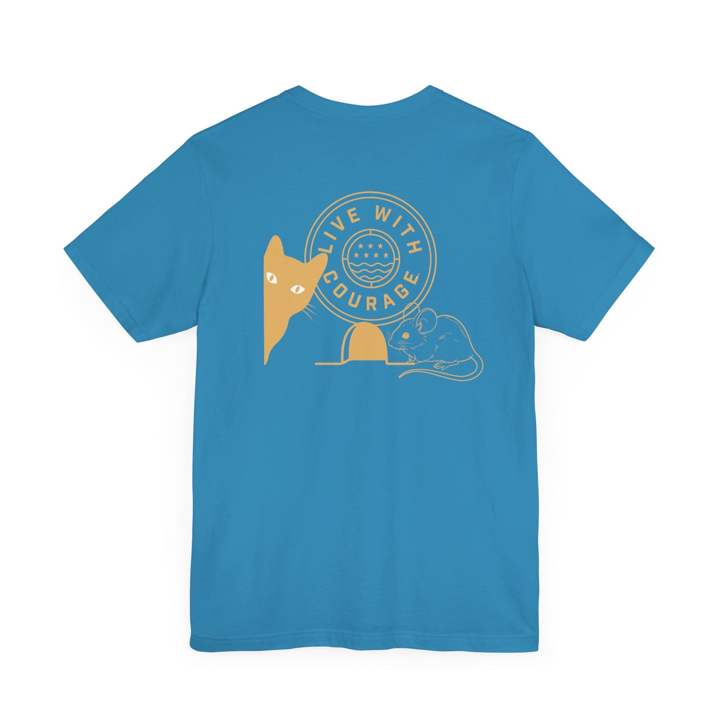 Cat and Mouse Unisex Jersey Short Sleeve Tee