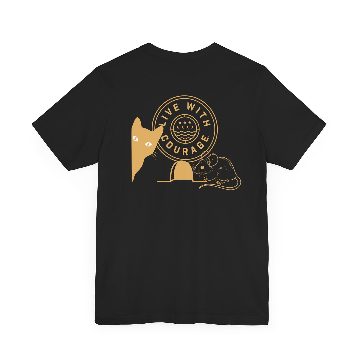 Cat and Mouse Unisex Jersey Short Sleeve Tee