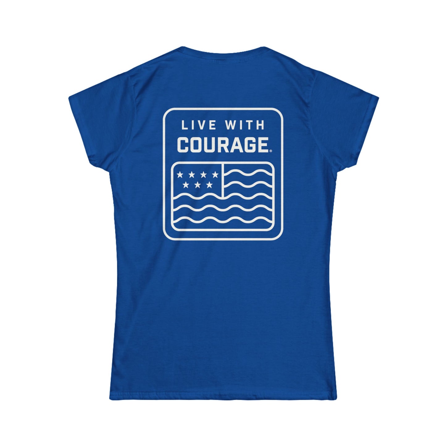 Live With Courage® Icon Women's Softstyle Tee