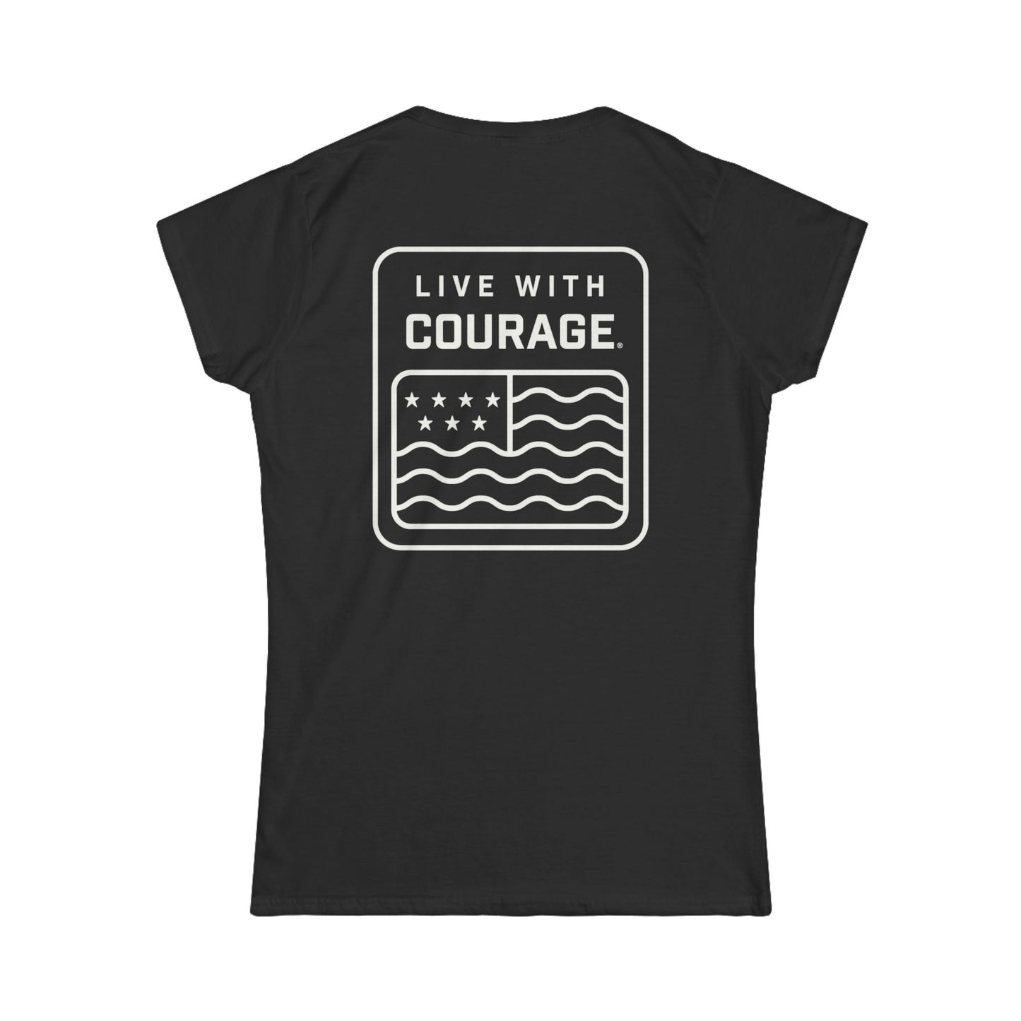 Live With Courage® Icon Women's Softstyle Tee