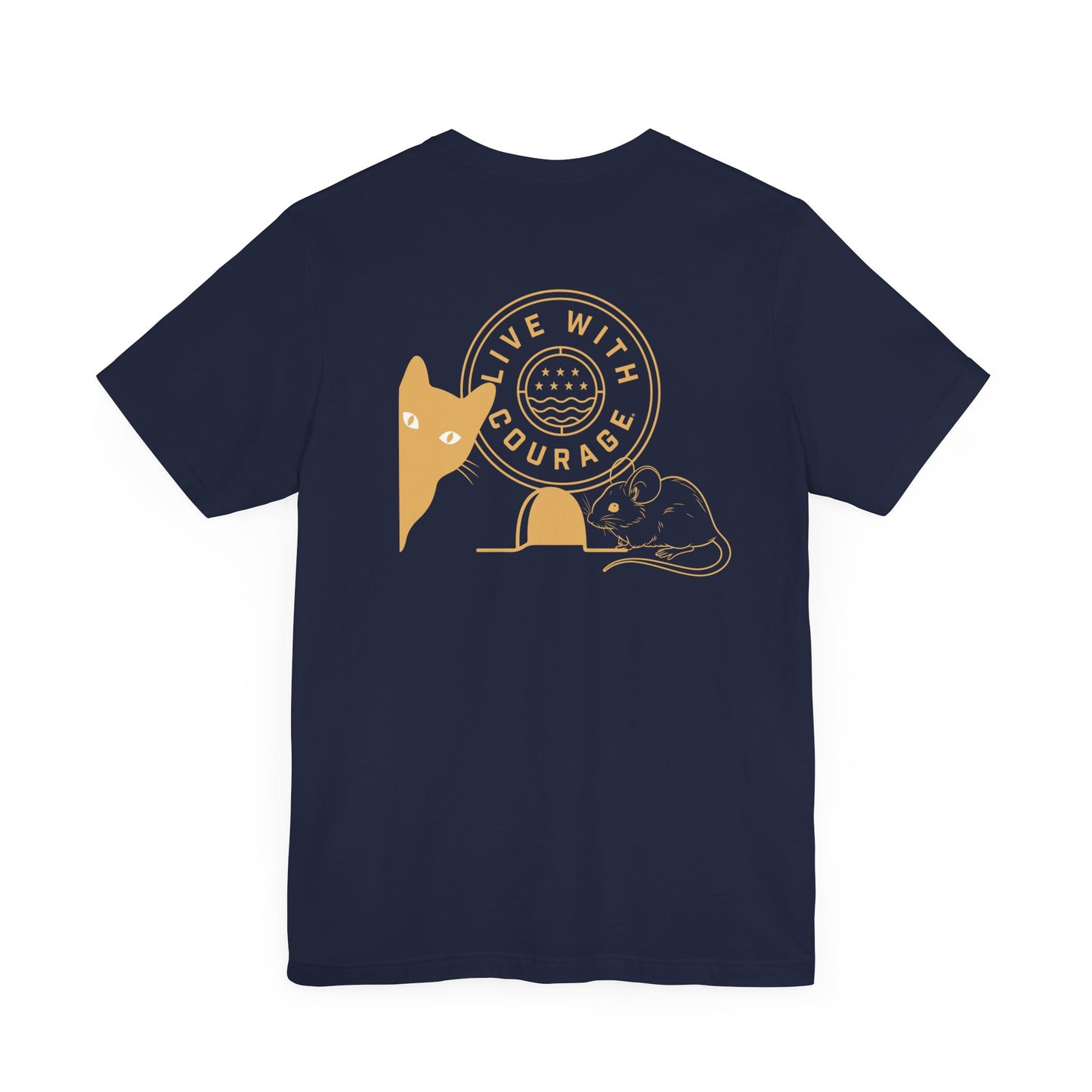Cat and Mouse Unisex Jersey Short Sleeve Tee