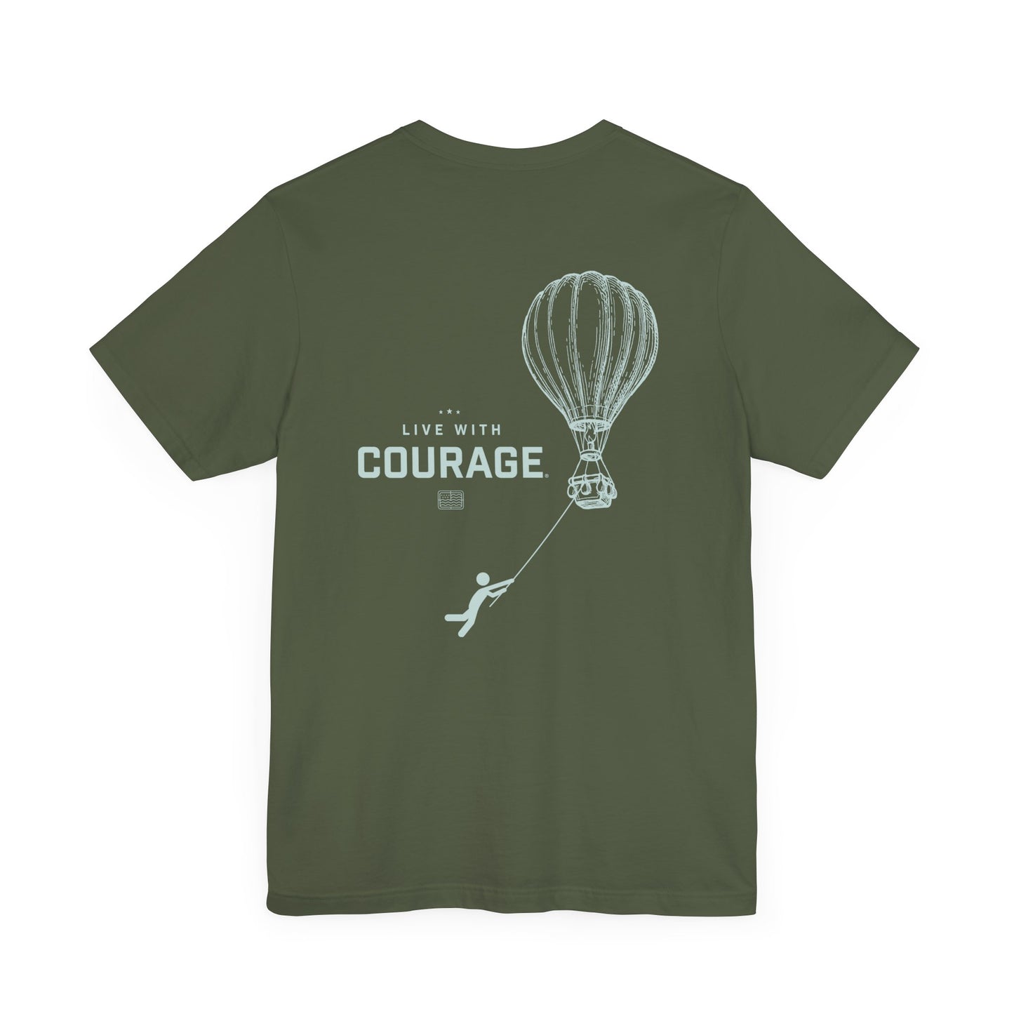 Flying Balloon Unisex Jersey Short Sleeve Tee