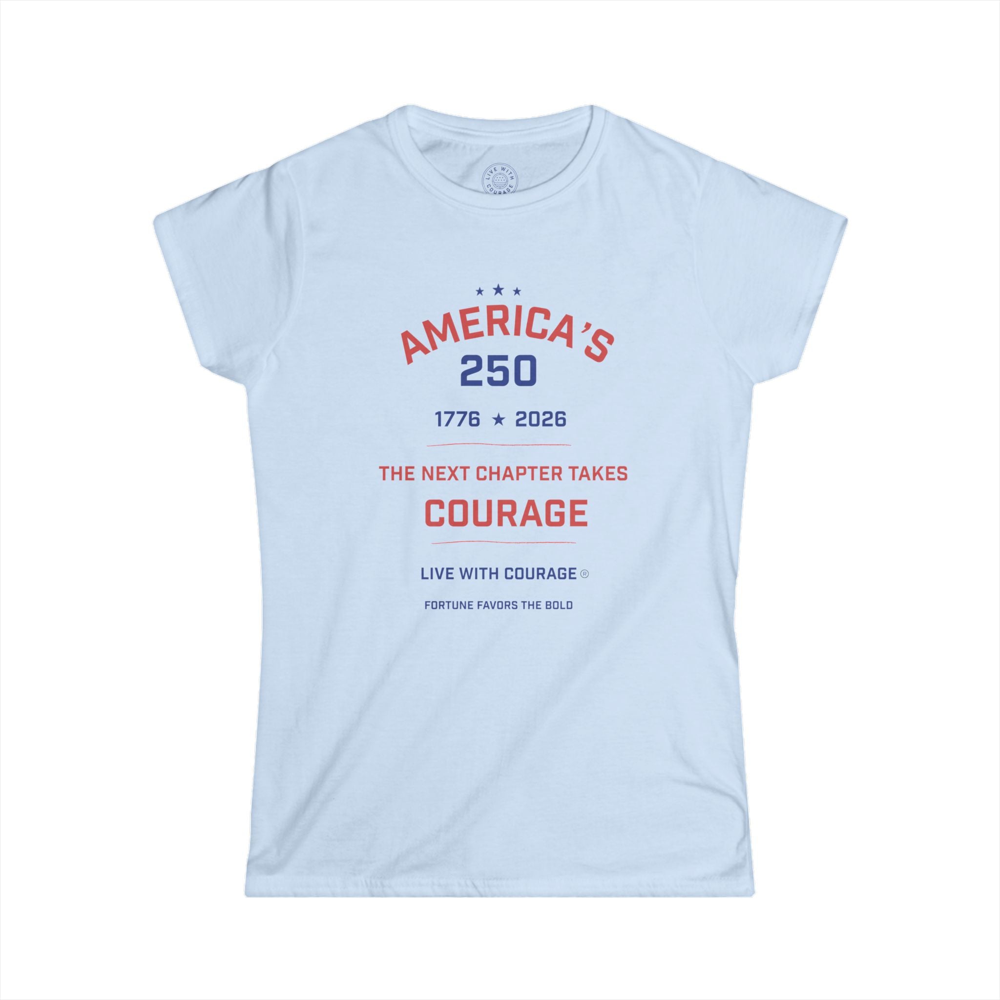2024AW Our courageシャツ Courage Over Fear, Pray for Courage, Unisex Jersey Short Sleeve