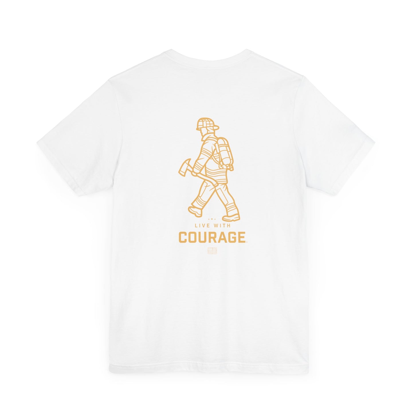 Firefighters are Heroes Unisex Short Sleeve Tee