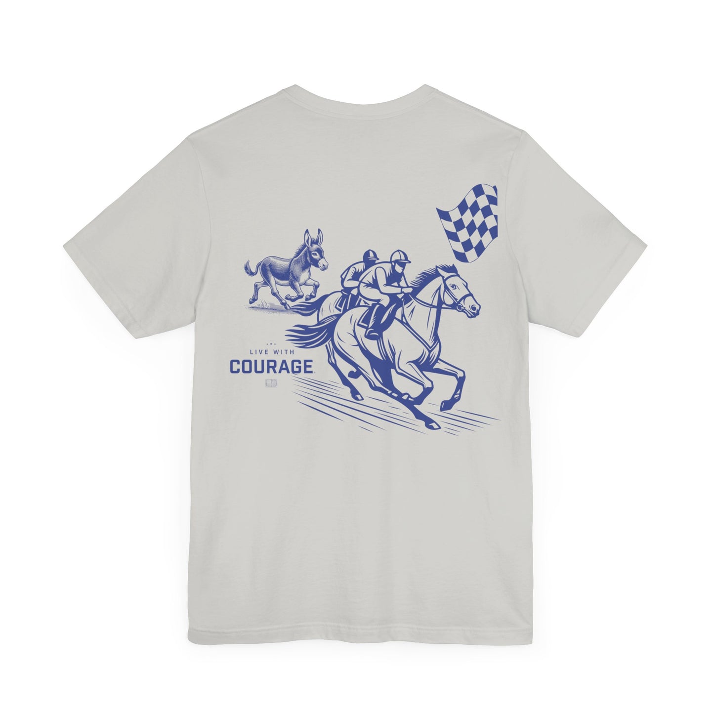 Horse Race Unisex Jersey Short Sleeve Tee