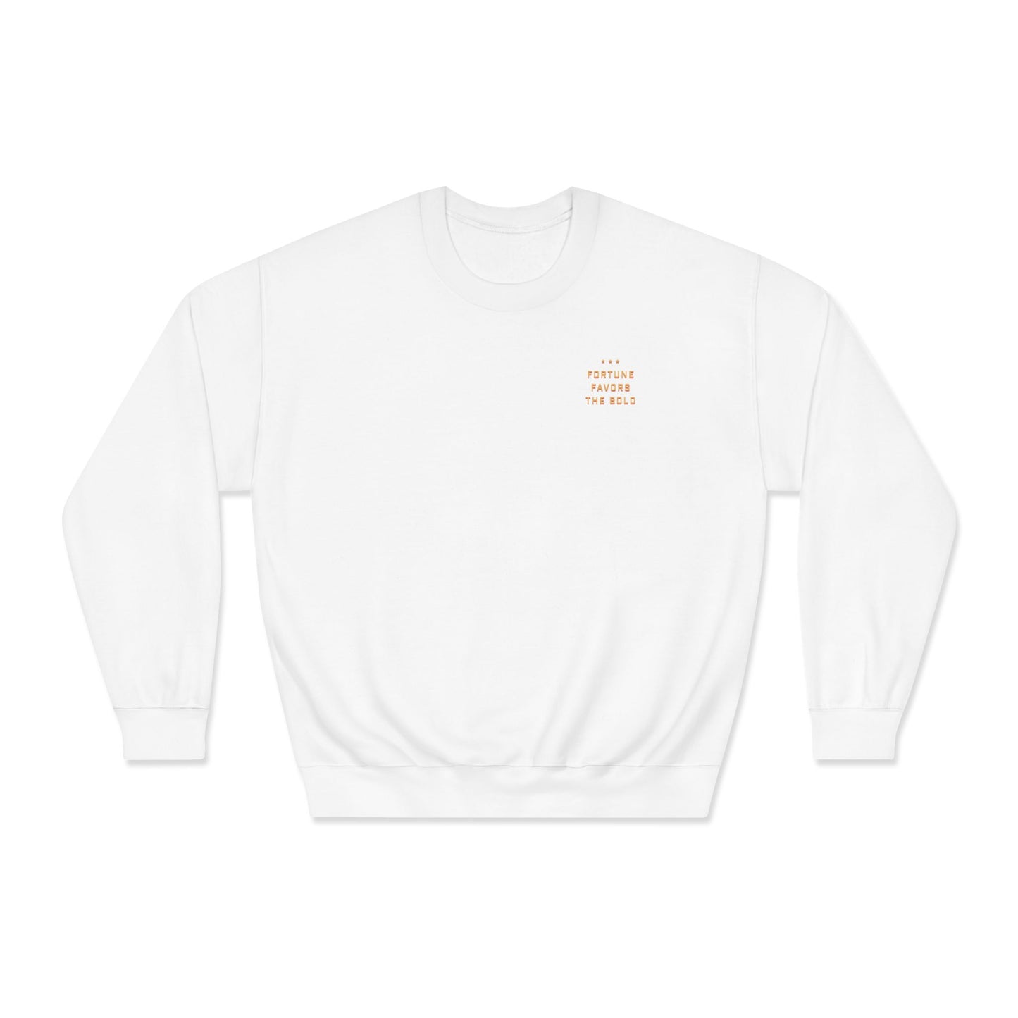Live With Courage®  Back Logo Unisex DryBlend® Crewneck Sweatshirt.
