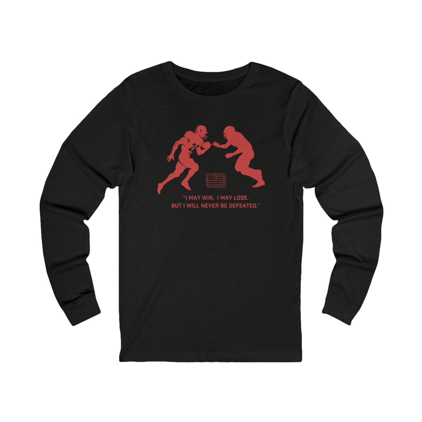 Win or Lose Football Unisex Long Sleeve Tee