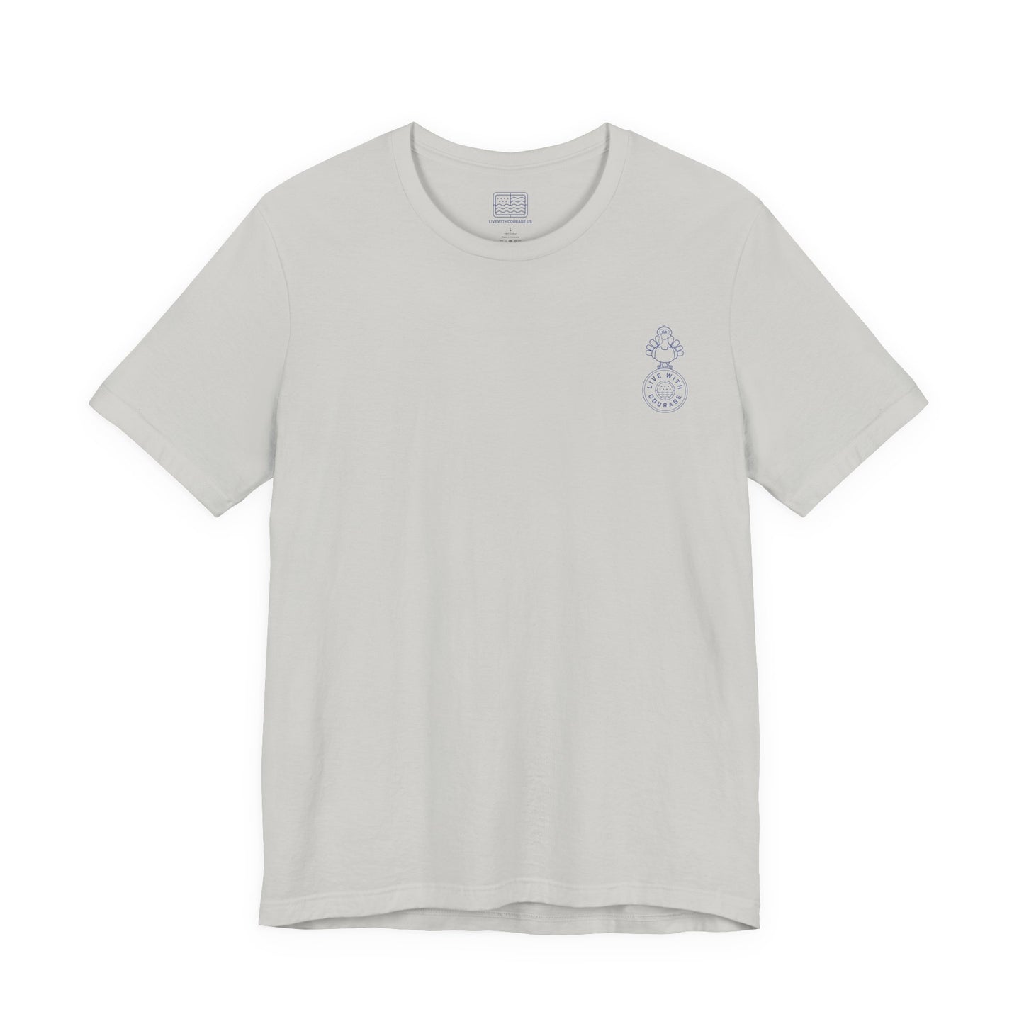 Courage Turkey Tee – Thanksgiving Humor | Live With Courage®