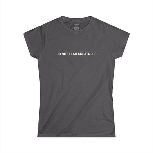 Do Not Fear Greatness Shakespeare Quote Women's T-Shirt | Live With Courage®
