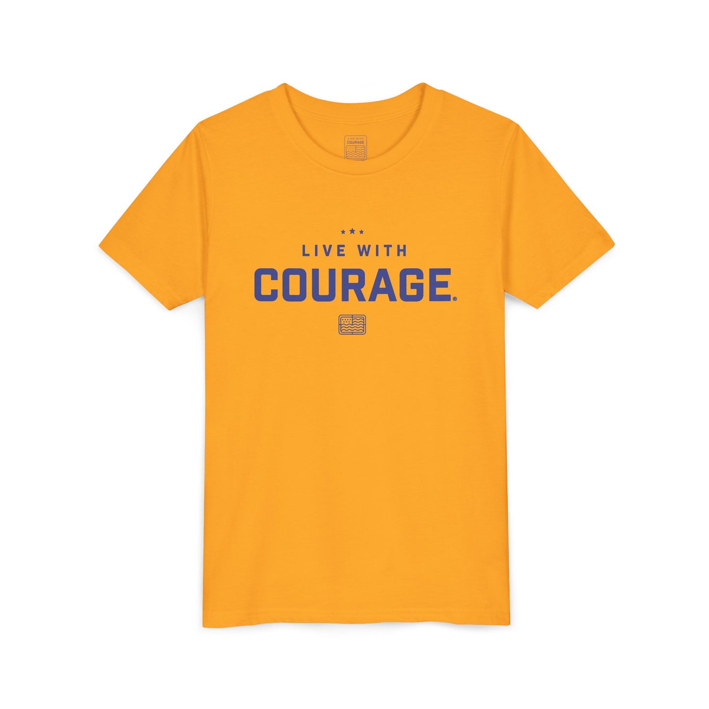Youth Live With Courage® Unisex Short Sleeve Tee