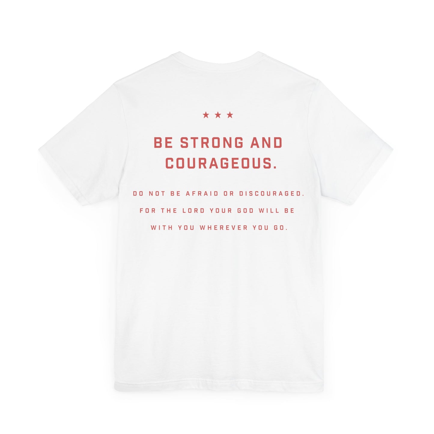Joshua 1:9 Unisex Short Sleeve Tee