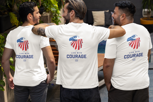 American Eagle Unisex - Live With Courage® Tee
