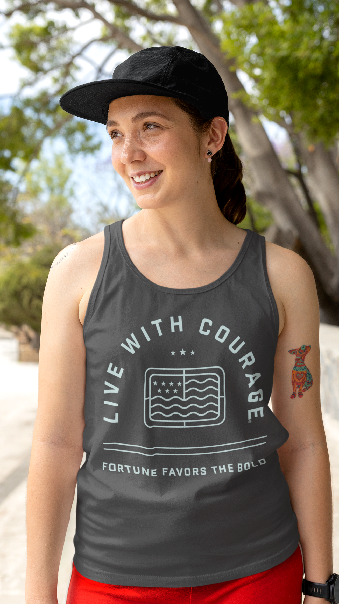 Strength. Passion. Hope. Unisex Tank Top