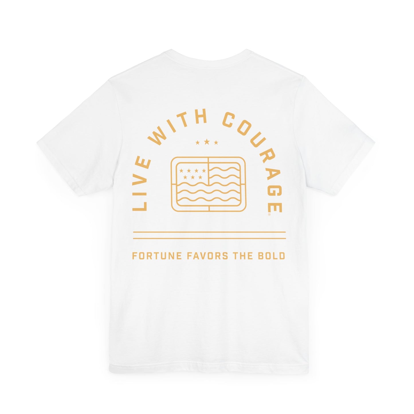 Live With Courage® Original Unisex Short Sleeve Tee