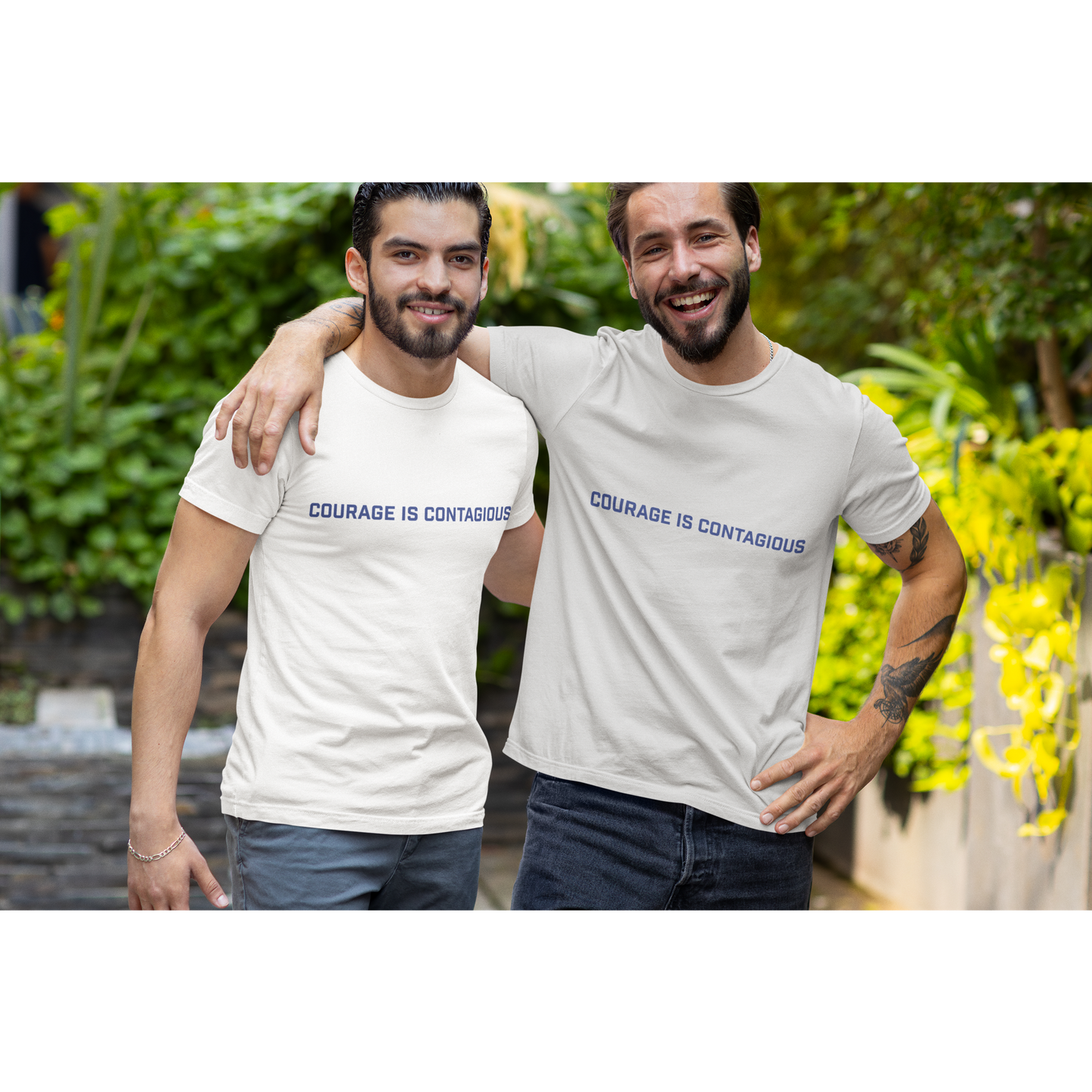 Courage is Contagious Joshua 1:9 Unisex T-Shirt | Live With Courage®