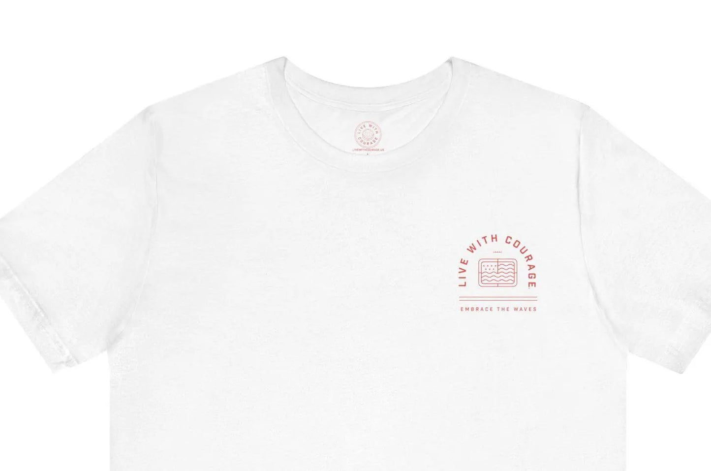 Water Skier Dude - Back Unisex Short Sleeve Tee