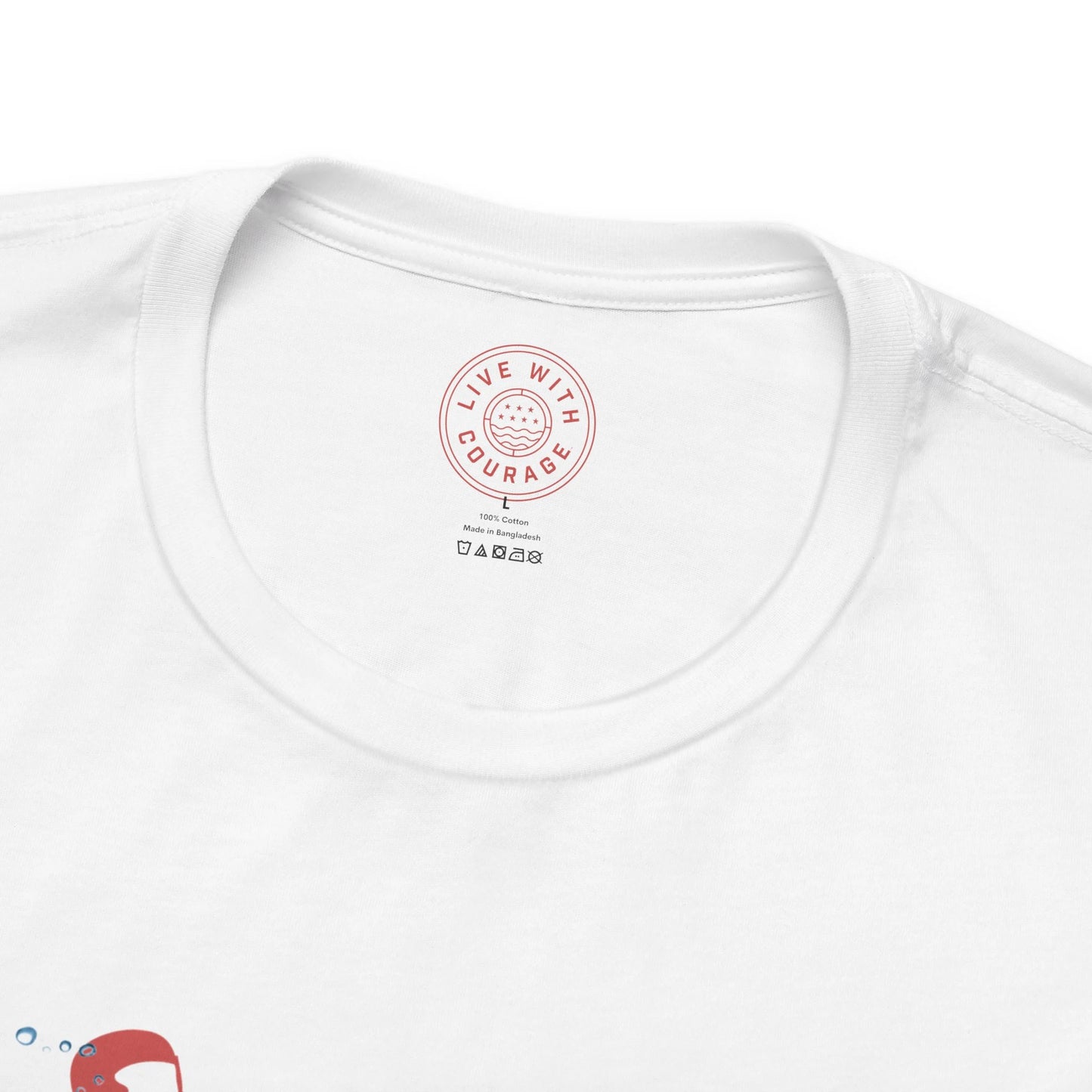 Water Skier Dude - Front Unisex Short Sleeve Tee