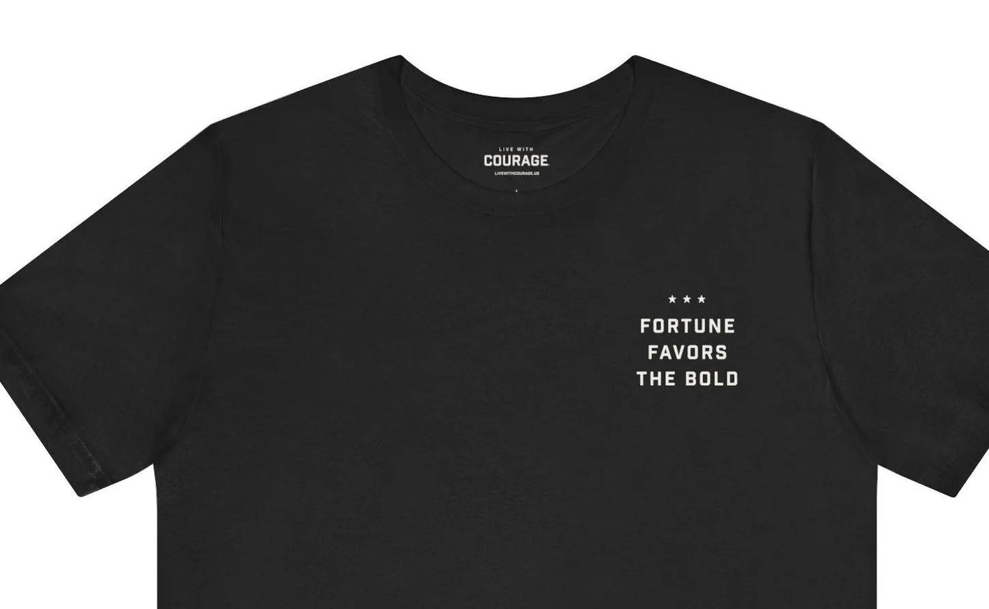 Live With Courage® Round Icon Unisex Short Sleeve Tee