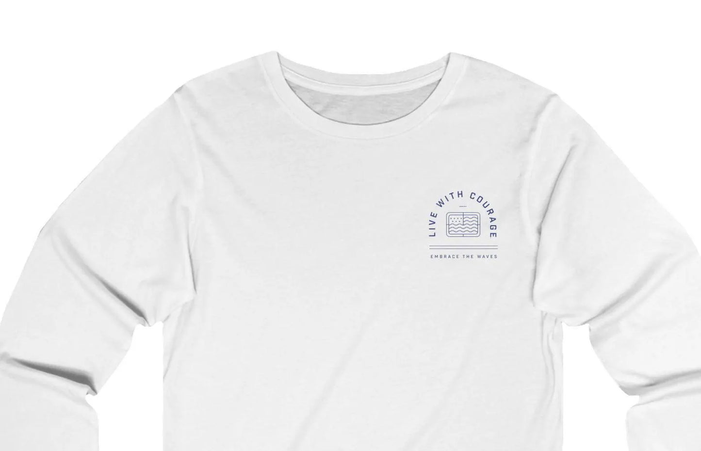 Flowers and Butterflies Unisex Long Sleeve Tee